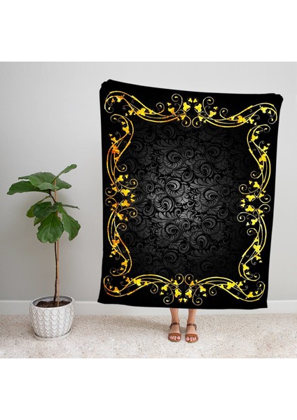 Modern Desenli Polar Tv Battaniyesi 90640
