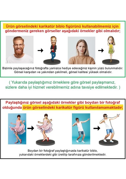 Kişiye Özel Karikatür Biblo 93149 fiyatları