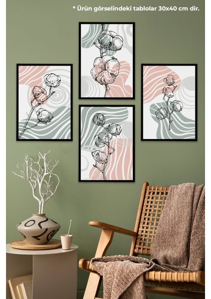 Dekoratif 4'lü Tablo Seti 112145