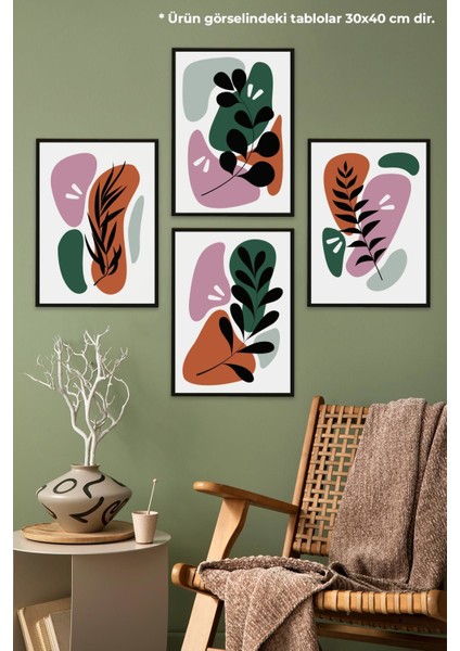 Dekoratif 4'lü Tablo Seti 112136