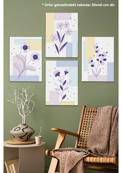 Dekoratif 4'lü Tablo Seti 112138