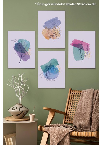 Dekoratif 4'lü Tablo Seti 112137