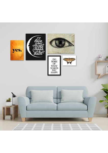 Happy 5'li Tablo Seti 89487