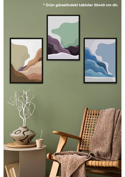 Dekoratif 3'lü Tablo Seti 112098