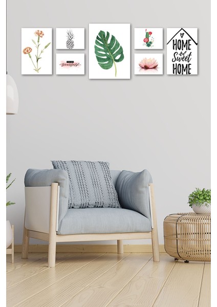 Home Sweet Home 7'li Tablo Seti 87927