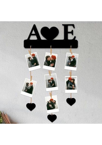 Kişiye Özel 7'li Pola Kart & Fotoğraf Askısı 114056