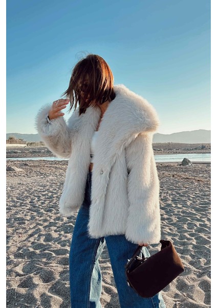 Bej Suni Kürk Kaban fiyatları