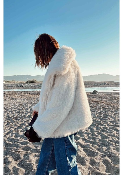 Bej Suni Kürk Kaban fırsatları