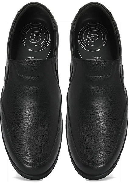 5 Nokta 107015.M4PR Deri Termo Kaymaz Taban Comfort Günlük Erkek Ayakkabı Siyah modelleri