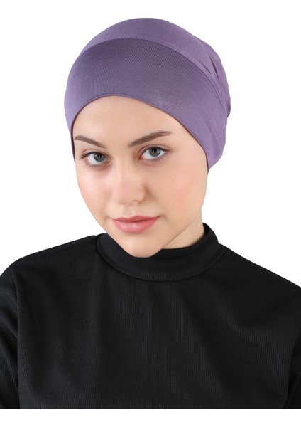 ST354-XL Düz Geçme Bone 18 Mürdüm