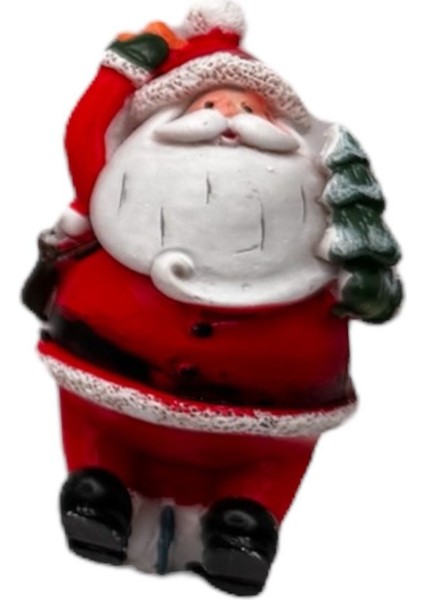 Noel Baba Minyatür Reçine Süs Dekorasyonu fiyatları