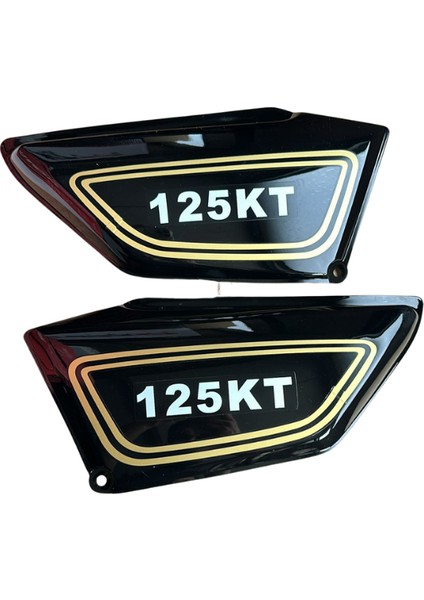 Mondial 125 Kt Yan Kapak Takımı Siyah