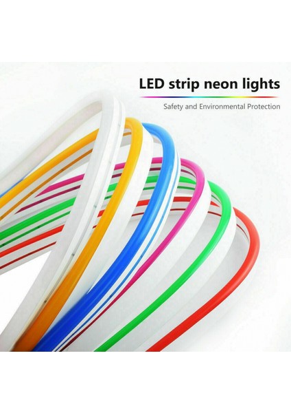 Sb-6535 5 Metre Neon LED Pembe Işık Aç Kapa Butonlu Adaptörlü Şerit LED fırsatları