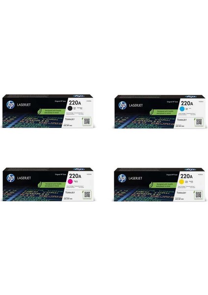 Hp 220A Orijinal Toner Seti Hp Colour Laserjet Pro Mfp 4303FDW Uyumlu