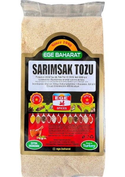 Sarımsak Tozu 500 GR