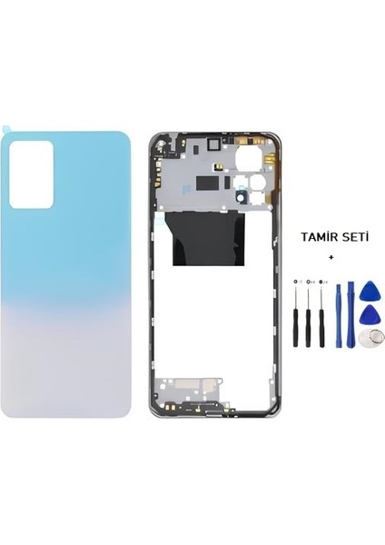 Xiaomi Redmi NOTE 11 PRO -5G- FULL Kasa Arka Kapak Takım BEYAZ - TAMİR SETİ