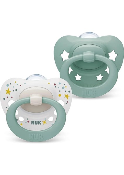 Signature Saklama Kutulu Silikon Emzik 2li 0-6 Ay Erkek fiyatları