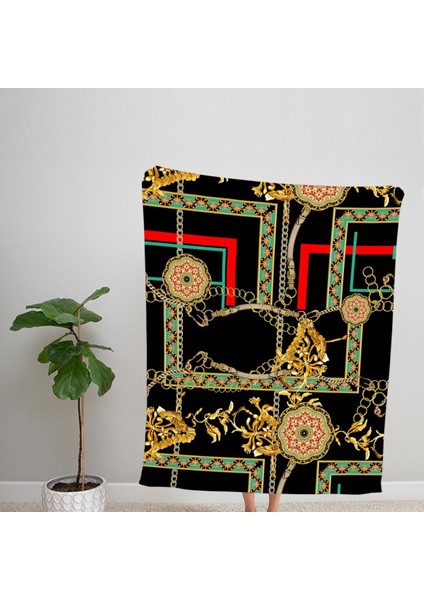 Modern Desenli Polar Tv Battaniyesi 92896