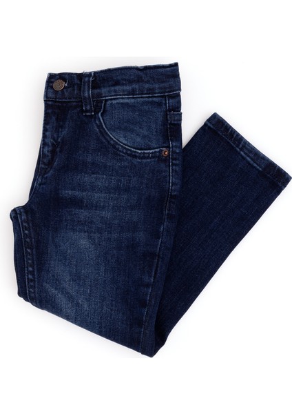 U.s. Polo Assn. Erkek Çocuk Koyu Mavi Jean Pantolon 50289640-DN0023