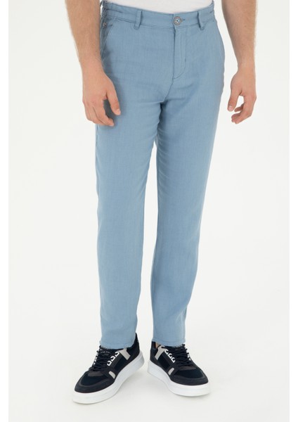 Erkek İndigo Pantolon (Kanvas-Chino) 50285618-Vr028