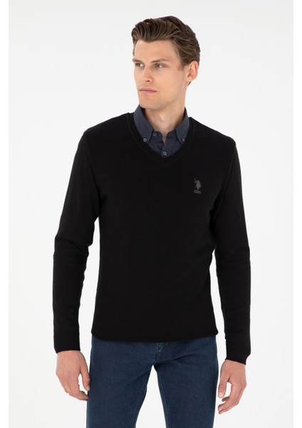 Erkek Siyah Kazak /Triko 50288886-VR046