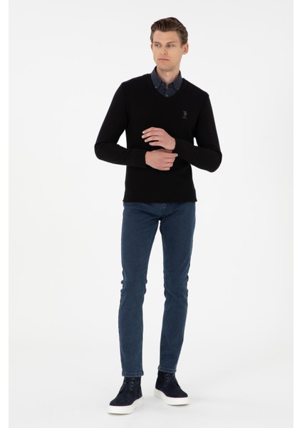 Erkek Siyah Kazak /Triko 50288886-VR046 fırsatları