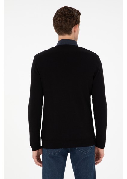 Erkek Siyah Kazak /Triko 50288886-VR046 indirimleri