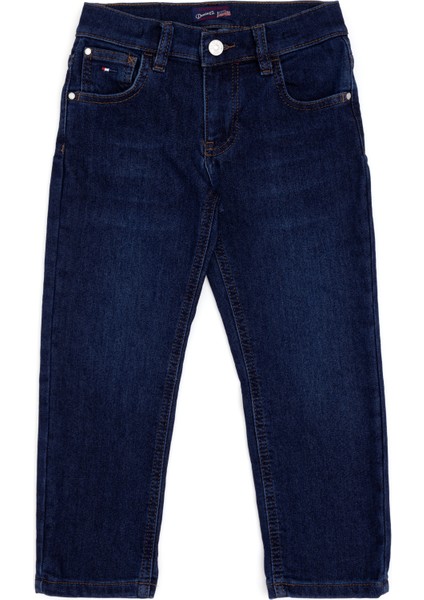 Erkek Çocuk Koyu Mavi Jean Pantolon 50290496-DN0023