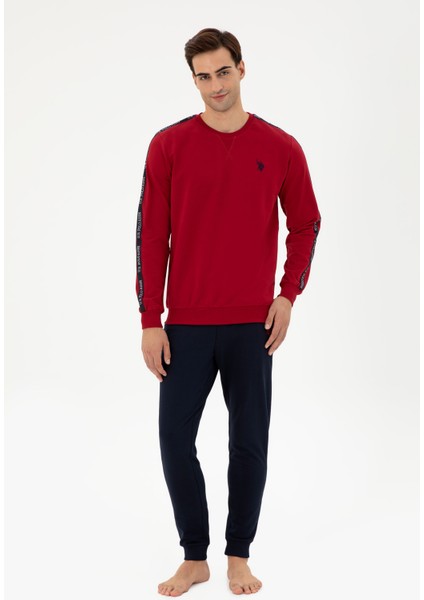 Erkek Bordo Pijama Takım 50301712-VR014
