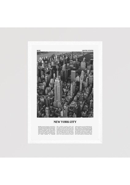 New York Poster, Seyahat Poste, Poster, Çerçevesiz - "yerler" Poster Koleksiyonu