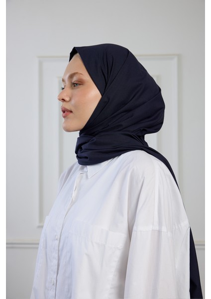Pure Pamuk Şal Lacivert