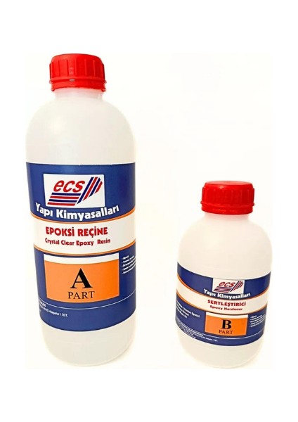 Süper Şeffaf Epoksi Reçine 1,5kg