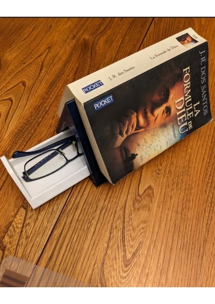 Kitap Ayraç Standı Çekmeceli