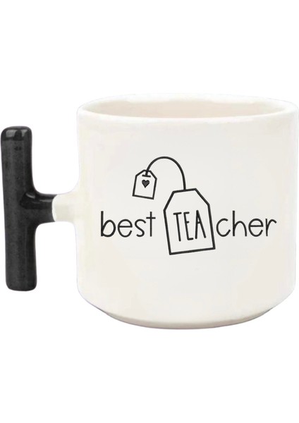 Best Teacher Baskılı T Kulp Kupa Bardak