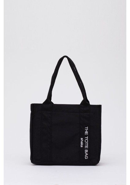 Milano Siyah Kadın Omuz Çantası - Kumaş modelleri