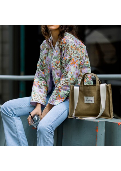 Retro Garden Kapitone Ceket modelleri