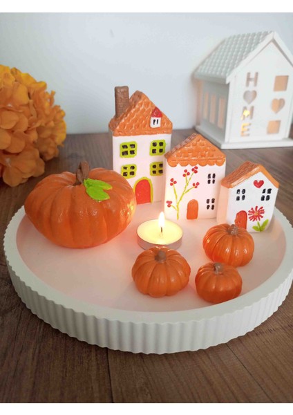 Dekoratif Balkabağı Set Sunum