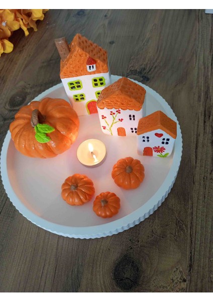 Dekoratif Balkabağı Set Sunum fiyatları