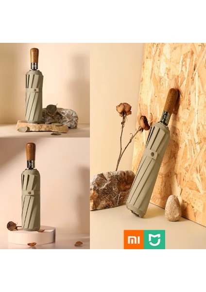 Mijia Tam Otomatik Maun (UDF99+ Güneş / Yağmur) Hafif Fiber Iskeletli Şemsiye fiyatları