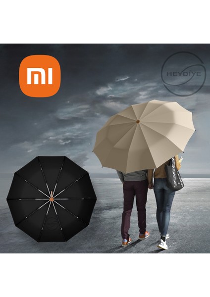 Mijia Tam Otomatik Maun (UDF99+ Güneş / Yağmur) Hafif Fiber Iskeletli Şemsiye fırsatları