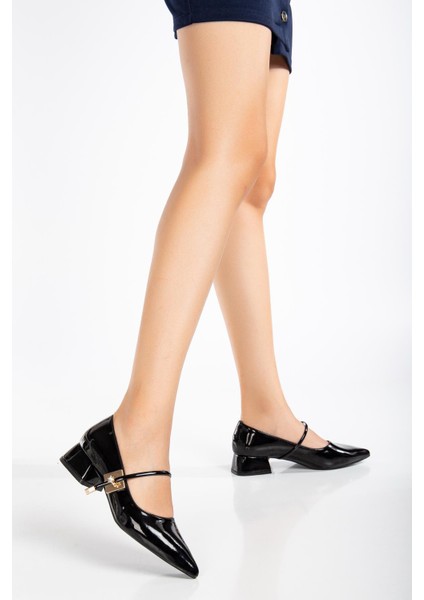 Suins Apena Model Tek Taş Detaylı Kadın Kısa Topuklu Ayakkabı fiyatları