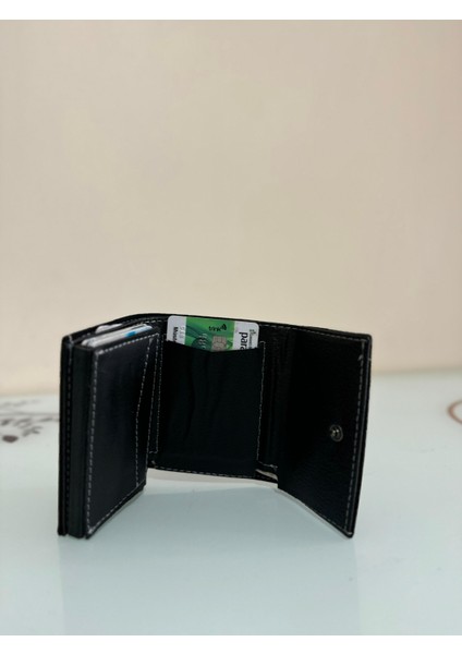 Telefon Ve Kartlık Bölmeli Zarf Modeli Krem Cüzdan