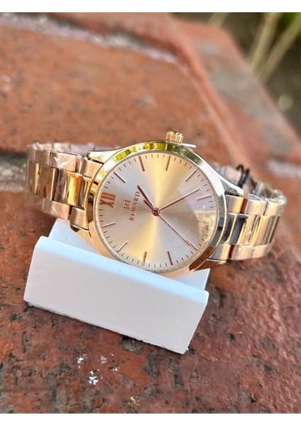 Rosegold Çelik Kordon Sade Şık Kadın Kol Saati fiyatları