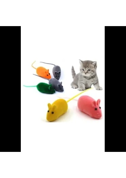 Kedi Eğitim Oyun Faresi 4 Adet