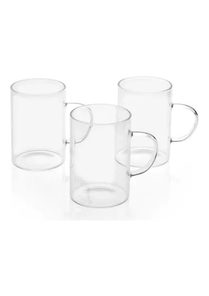 Decohandy 3'lü Cam Kupa 200 ml