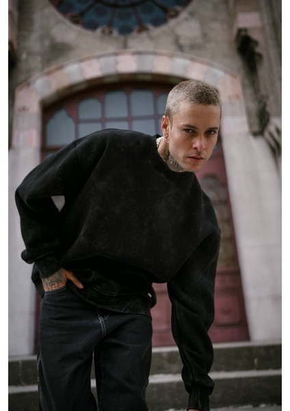 Acid Basic Oversize Sweatshirt