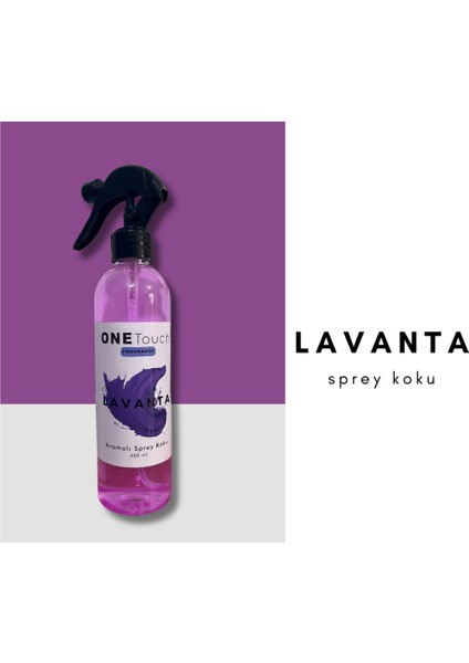 Lavanta Aromalı Oto Sprey Koku 400ML