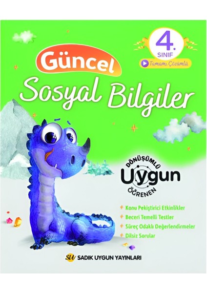 Sadık Uygun 4.sınıf Güncel Sosyal Bilgiler Kitabı