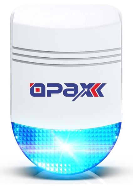 Opax-W20-Siyah+Bgr-09 Gprs I Wifi & Bgr-09 Kablosuz Sirenli Alarm Sistemi (1 Yıl Ahm Ücretsiz)