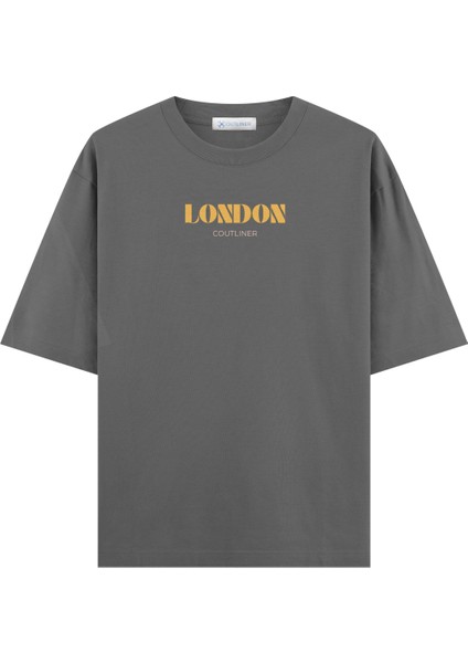Basic London Oversize T-Shirt (Ekstra! Bol Kesim)